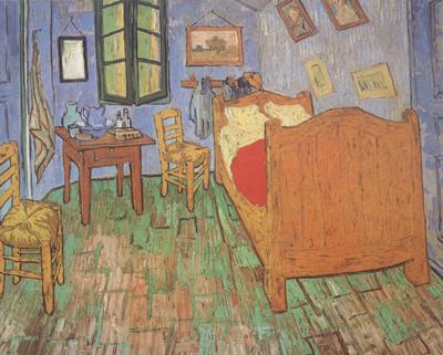 Vincent Van Gogh Vincet's Bedroom in Arles (nn04) Spain oil painting art